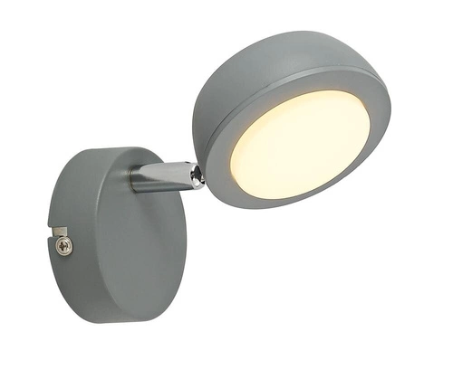 Nástěnné svítidlo Mild 1x6W LED šedá 3000K