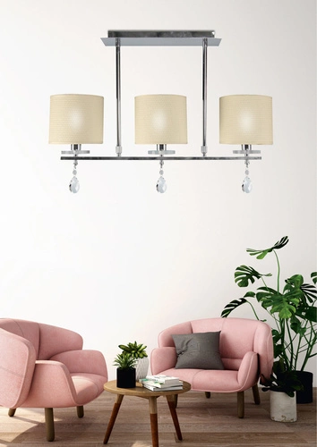 Stropní svítidlo Estera 3x40W E14 chrom