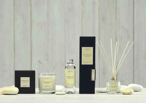 Cereria Molla Santiago aroma difuzér s tyčinkami vanilka do bytu 100 ml