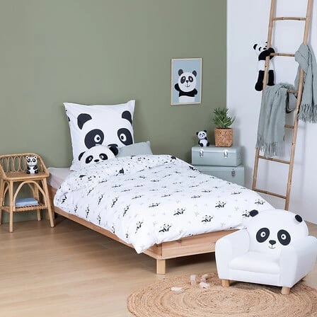 Atmosphera dětské bavlněné povlečení Panda 140x200 do dětského pokoje