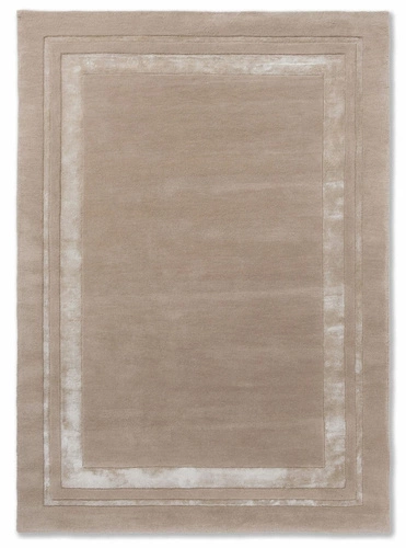 Moderní vlněný koberec do obýváku Redbrook Hazelnut 200x280 snadno čistitelný béžový