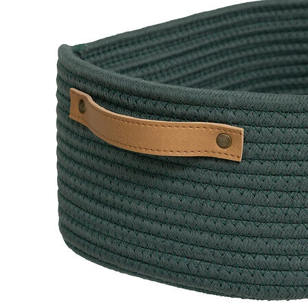 Sada 3 košů Ficus zelené