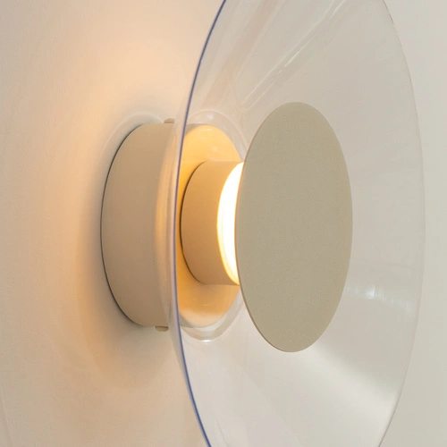 Nástěnné svítidlo ASTRO béžové LED moderní do obývacího pokoje 28 cm