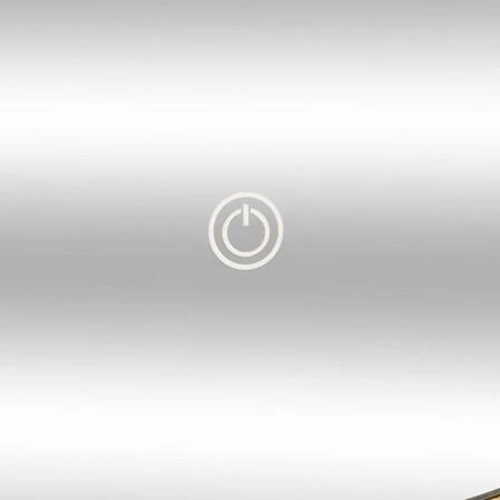 Kulaté bambusové LED zrcadlo 57 cm 5five simply smart do koupelny a toaletního stolku boho