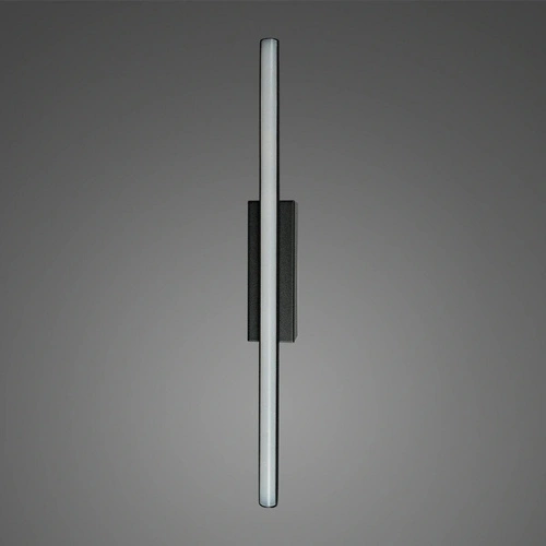 Moderní LED nástěnné svítidlo LINEA No.1 černé 38,5 cm do obýváku a ložnice ALTAVOLA DESIGN
