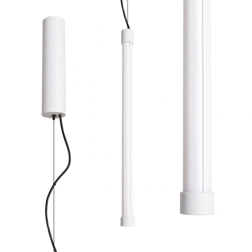 Závěsné svítidlo TRANG 50 bílé LED nastavitelné nad kuchyňský ostrůvek