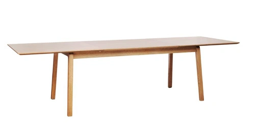 Rozkládací jídelní stůl Bari 190–290x95 cm přírodní dub