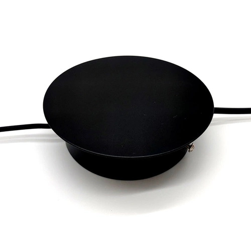 Nástěnná lampa LINEA-1 WALL černá moderní kovová s dlouhým kabelem do obývacího pokoje