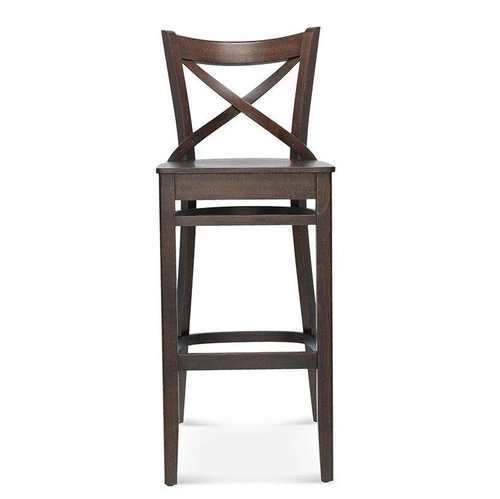 Dřevěná barová židle s opěrkou Fameg Bistro.1 skandinávský styl na míru do kuchyně a jídelny