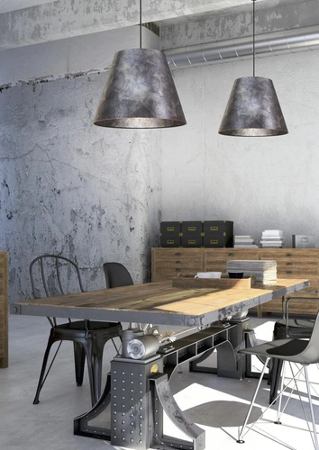 Platino 2 35 cm závěsná lampa 1x60W E27 zlatá