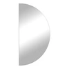 Půlkruhové dekorativní zrcadlo Paola 80x160 cm do předsíně House Nordic