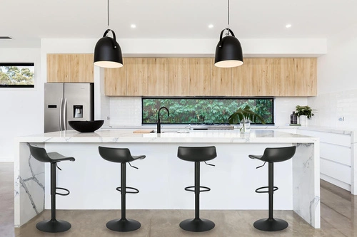 Barová stolička Bar One Tap Simplet černá matná OUTLET