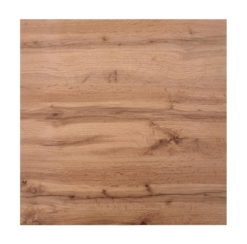 Konferenční stolek Venom S dubový čtvercový s policí moderní loft do obýváku 65x65 cm