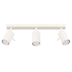 Stropní svítidlo RING 3L béžové moderní kovové do obývacího pokoje a ložnice s otočnými stínidly