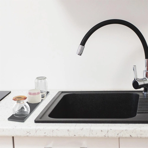 Odkapávací rohož úzká šedá