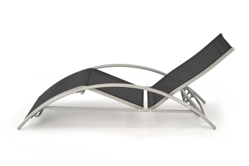 Sada 2 lehátek + stůl Garith černá