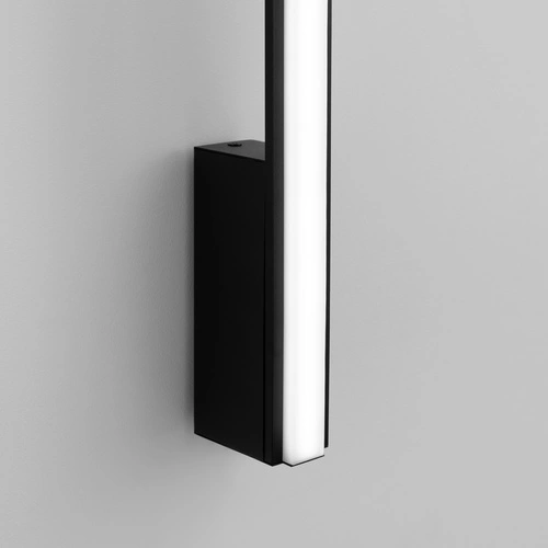 Moderní nástěnné LED svítidlo LAGOM 90 černé hliník do obýváku, ložnice a chodby Thoro