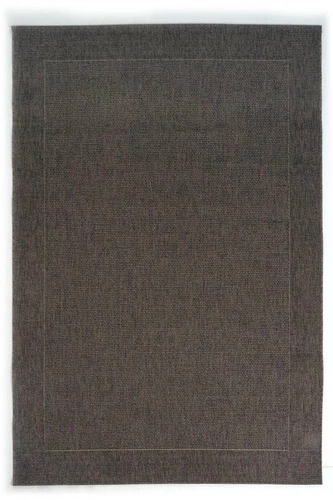 Deserto Brown moderní koberec do obýváku a na terasu 160x230 snadno čistitelný Carpet Decor