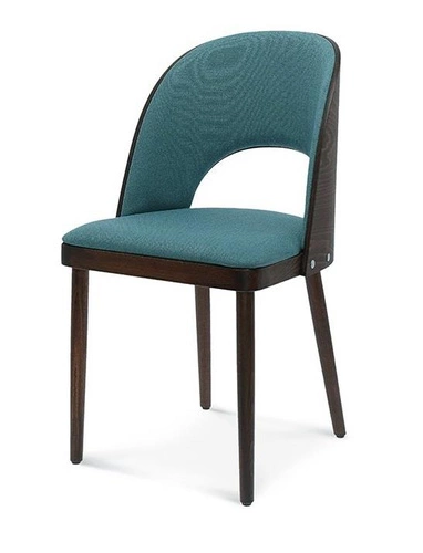 Čalouněná jídelní židle Fameg Amada do jídelny a obývacího pokoje, moderní dřevěná, na míru