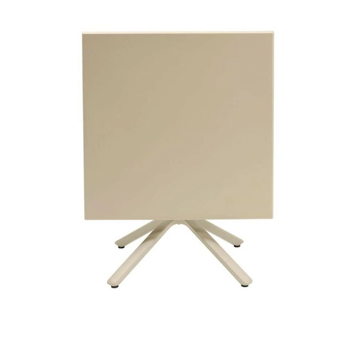 Skládací stůl Eco béžový 80x80 cm moderní do kuchyně a jídelny na terasu SCAB Design