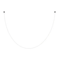 Stropní LED lampa SNAKE moderní černá 400 cm flexibilní do obýváku a kuchyně