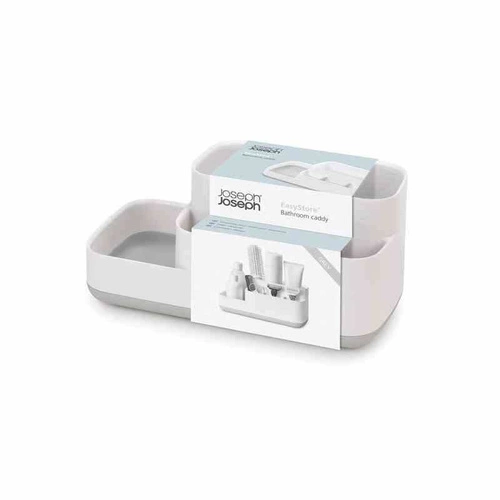Plastový kelímek na zubní kartáčky Joseph Joseph JJ bílý do koupelny