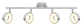Stropní světelný pás Isla 4x4W LED chrom 3000K