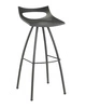 Barová židle Diablito 65 cm moderní antracitová bez opěrky do kuchyně a k ostrůvku SCAB Design