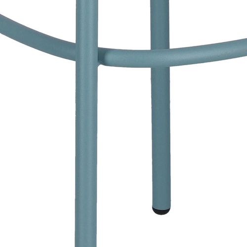 Kovová barová židle Trick 75 cm modrá moderní do kuchyně a na ostrůvek SCAB Design