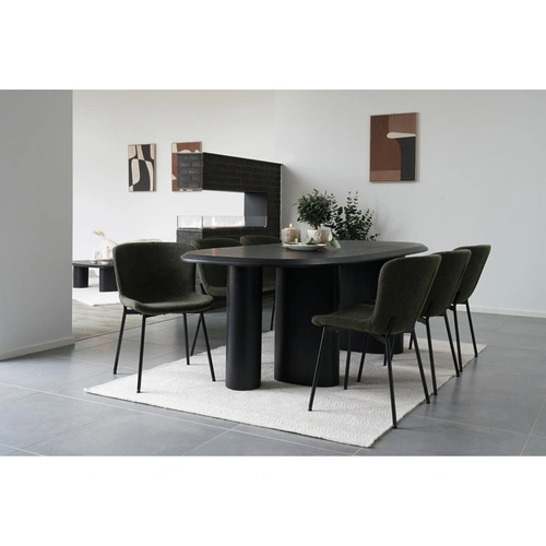 House Nordic skleněný hnědý dekorativní svícen do obývacího pokoje 11,5 cm