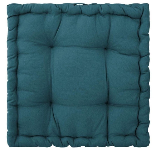 Polštář na židli Shipy Atmosphera prošívaný 40x40 modrý do zahrady a jídelny