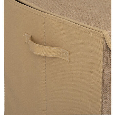 Krabička s jutovými pompony 36 x 57 cm