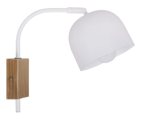 Nástěnné svítidlo Rupi bílé kovové moderní do ložnice a obýváku Candellux Lighting