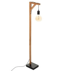 Stojací lampa Wild Atmosphera dřevěná loftová do obýváku a ložnice 148 cm