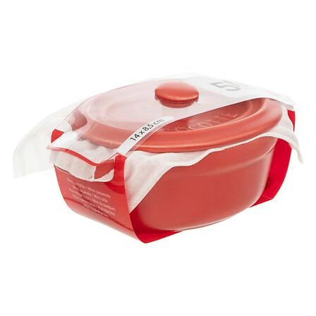 Keramická zapékací miska Atmosphera růžová oválná malá 8,5x11 cm