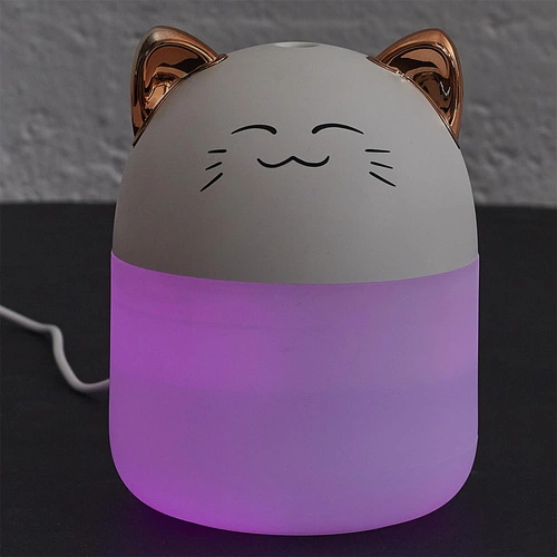 Vlhčič vzduchu Kočka LED