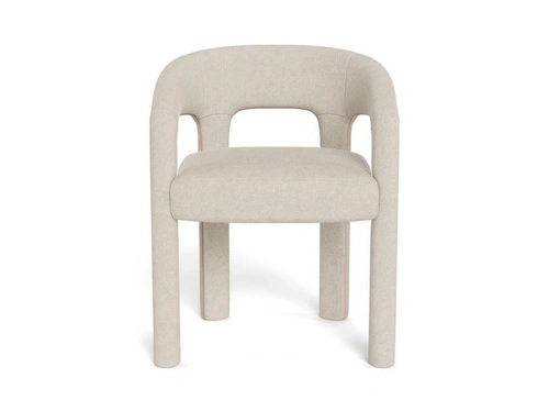 Židle Cole béžová čalouněná s područkami do jídelny Actona