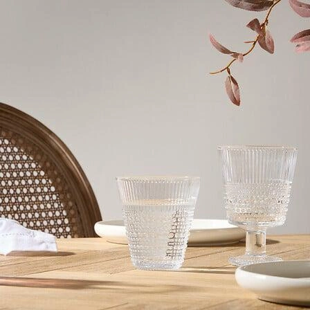 Sklenice Joa 270 ml klasická na vodu a drinky čirá 5five simply smart