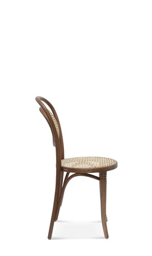 Dřevěná židle Fameg A-10 čalouněná retro do jídelny a kuchyně na míru