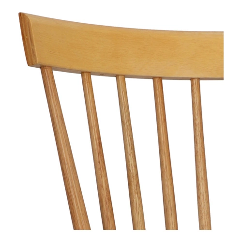 Dřevěná jídelní židle Tulno Intesi, vintage styl, přírodní barva, pohodlné opěradlo