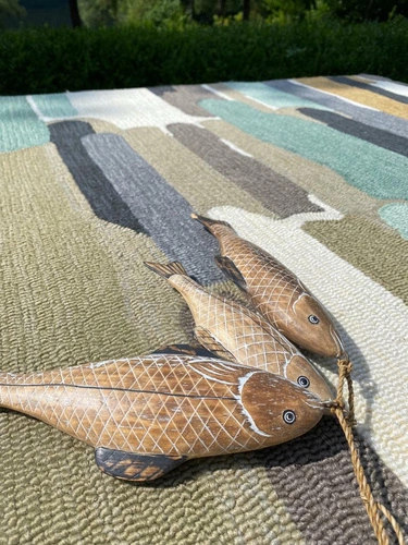 Venkovní koberec Trattino Sea Glass 200x280 moderní geometrický na terasu a balkon snadno čistitelný