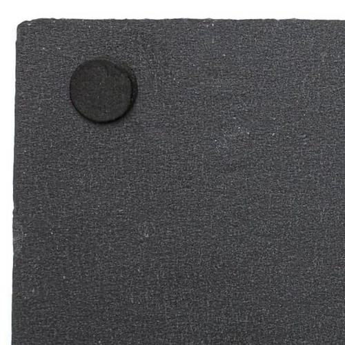 Sada 6 podtácků sloupků 18x30 černá