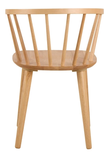 Dřevěná jídelní židle Ida Actona skandinávská s područkami přírodní