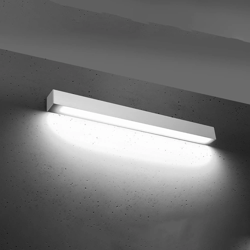Nástěnné LED svítidlo Pinne 67 cm bílé moderní do obýváku a ložnice Thoro