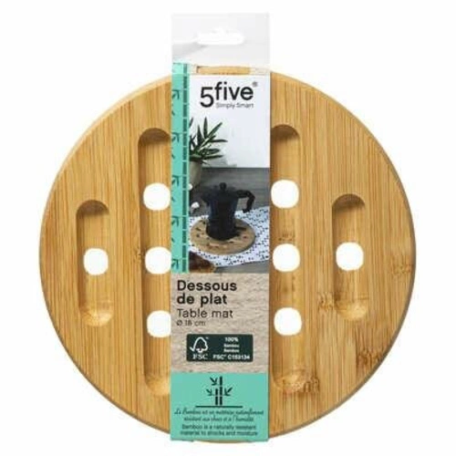 Bambusová podložka 18 cm kulatá