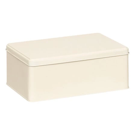 Sada 3 kovových dekoračních krabiček Deskolor šedé do kanceláře a dětského pokoje