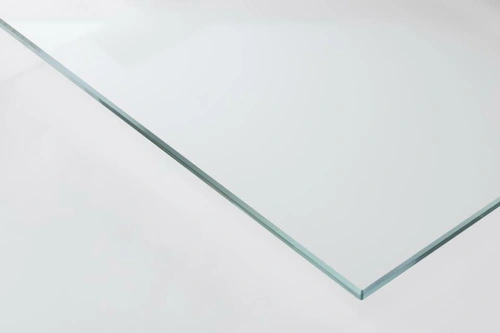 Konferenční stolek Samos 80 cm skleněný kulatý moderní do obýváku