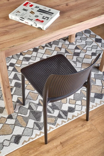 Jídelní stůl Weryks dub craft 120 cm moderní skandinávský obdélníkový Intesi