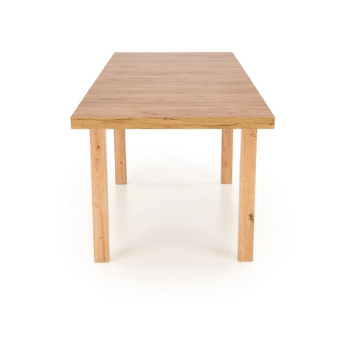 Rozkládací jídelní stůl Tiago 2 Intesi 140-220x80 moderní dub přírodní bílý