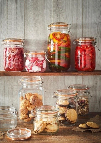 Sklenice 3l, Round Clip Top Jar KILNER